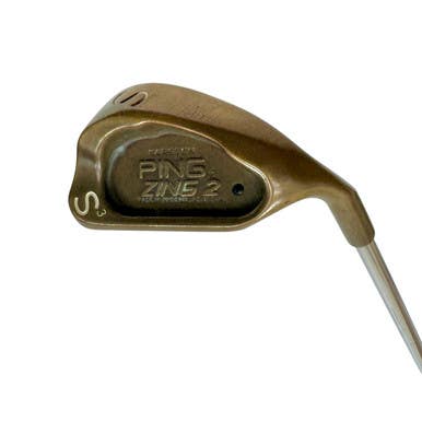 Used Ping ZING 2 BLACK DOT Men's RH Sand Wedge Stiff Flex Steel Shaft 11506-S000270425