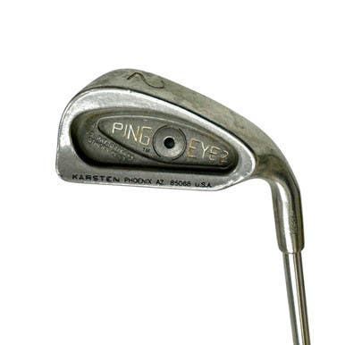 Used Ping EYE 2 BLACK DOT Men's RH 2 Iron Stiff Flex Steel Shaft 11506-S000270423