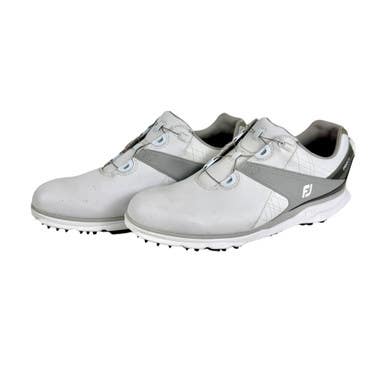 Used Foot Joy PRO SL BOA Golf Shoes White  Men's 10.5 N 11506-S000275880