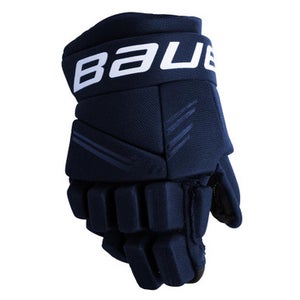 New Bauer X Youth Gloves Navy 8" 11506-BAR1063731N08