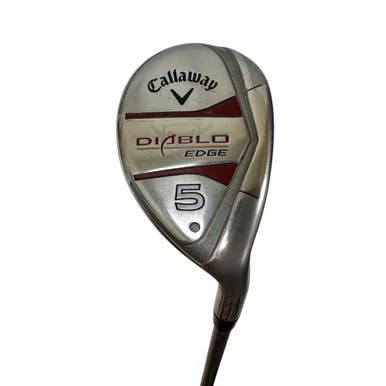 Used Callaway DIABLO EDGE Women's RH 5 Hybrid Ladies Flex Graphite Shaft 11506-S000276481