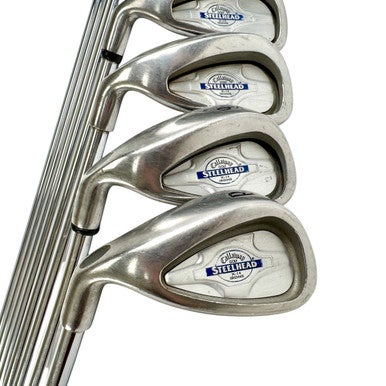 Used Callaway STEELHEAD X-14 Men's LH Iron Set 3I-PW Stiff Flex Steel Shaft 11506-S000276534