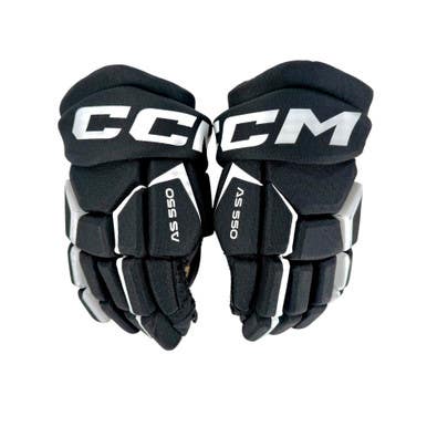 Used CCM TACKS AS 550 Hockey Gloves Black 13" 11506-S000277783