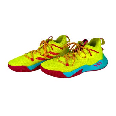 Used Adidas HARDEN STEPBACK Basketball Shoes Yellow Men's 9 11506-S000277786