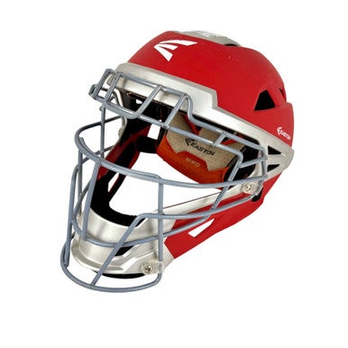 Used Easton MAKO Catchers Helmet w/Mask Red LG 7- 7 7/8 11506-S000277810