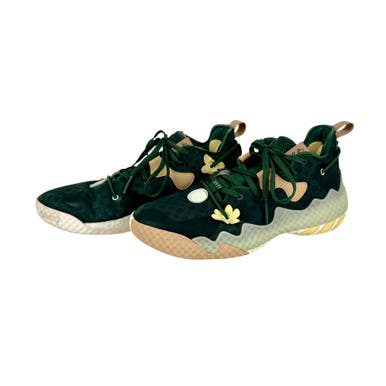 Used Adidas JAMES HARDEN SIGNATURE SERIES Basketball Shoes Green Men's 10.5 11506-S000278690