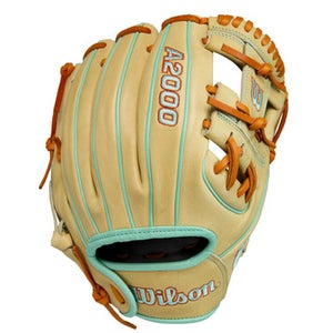 New Wilson A2000 PF 2025 SUMMER DP15 Blonde Fielders Glove RHT 11.5" 11506-WILWBW103224