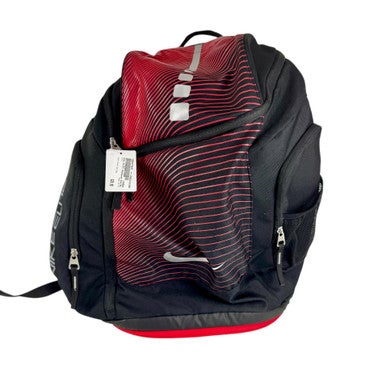 Used Nike ELITE Soccer Player Sackpack Black And Red 11506-S000279845