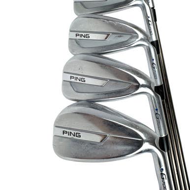 Used Ping G700 BLUE DOT Men's RH Iron Set RH 6I-PW Regular Flex Graphite Shaft 11506-S000279866