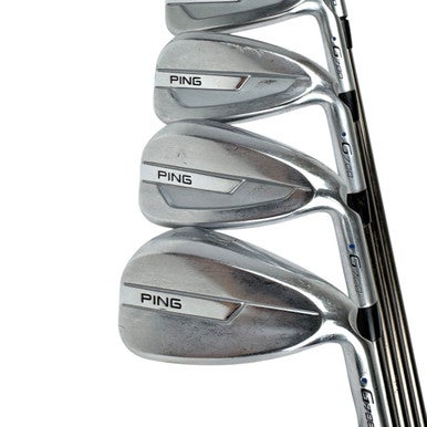 Used Ping G700 BLUE DOT Men's RH Iron Set RH 6I-PW Regular Flex Graphite Shaft 11506-S000279866