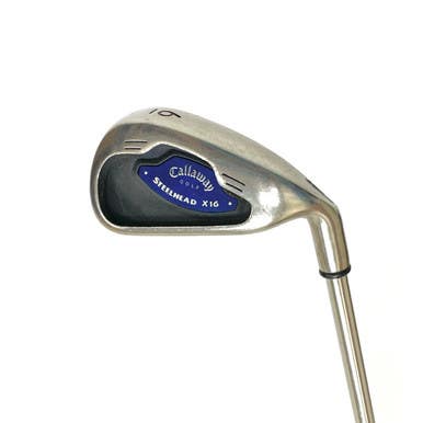 Used Callaway STEELHEAD X-16 Men's Right 6 Iron Regular Flex Steel Shaft 11506-S000231739