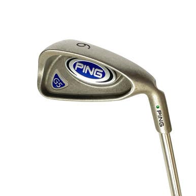 Used Ping G5 GREEN DOT Men's Right 6 Iron Regular Flex Steel Shaft 11506-S000240304