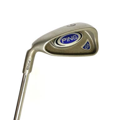 Used Ping G5 Men's Left 6 Iron Stiff Flex Steel Shaft 11506-S000233489