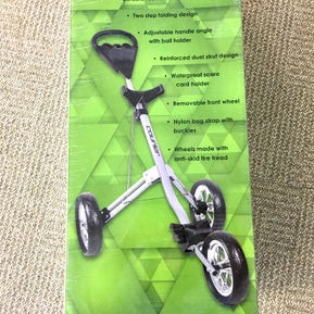 Pinemeadow Golf Courier Cruiser 3 Wheel Push Golf Cart 11506-PIN11832