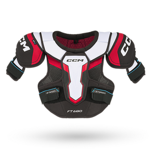 New CCM Jetspeed FT680 Junior Shoulder Pads Small 11506-CCMSG680JS