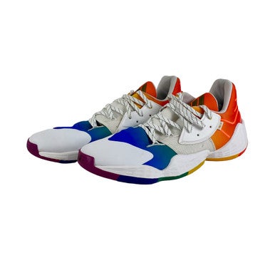 Used Adidas HARDEN VOL 4 PRIDE Basketball Shoes Men's 12 11506-S000259673