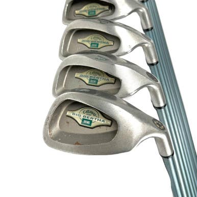 Used Callaway BIG BERTHA 1994 Women's RH Iron Set 4I-SW Ladies Flex Graphite Shaft 11506-S000268971
