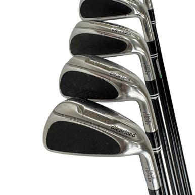 Cleveland (Used) Right Handed Men's Senior Flex Graphite Shaft Iron Set