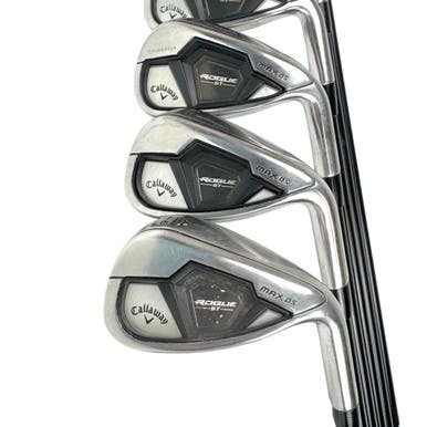 Used Callaway ROGUE ST MAX OS Men's RH Iron Set 6I-AW Graphite Shaft 11506-S000276260