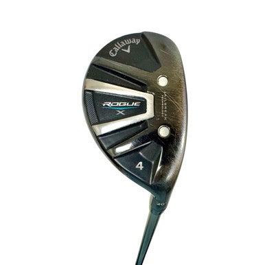 Used Callaway ROGUE X Men's RH 4 Hybrid Senior Flex Graphite Shaft 11506-S000276264