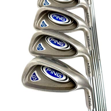Used Ping G5 BLACK DOT Men's RH Iron Set 4I-PW Steel Shaft 11506-S000276276