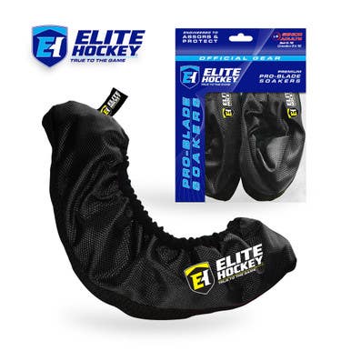 New Elite Hockey Pro-Blade Soakers Black Size 6-9 11506-ELTGB69