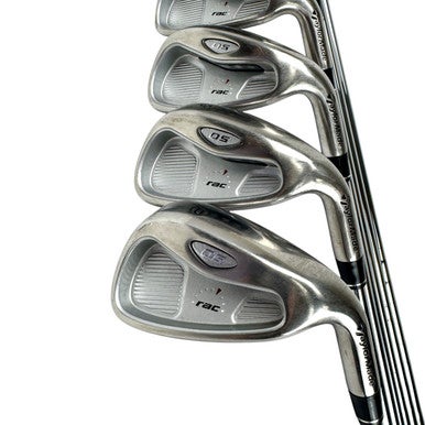 Used Taylormade RAC OS Men's RH Iron Set 4I-PW Regular Flex Steel Shaft 11506-S000276447