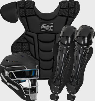 New Rawlings Mach Intermediate Catcher's Set Black #MCHCS 11506-RAWMCHCSIB