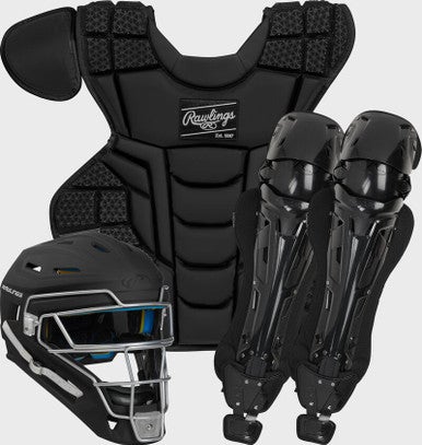 New Rawlings Mach Intermediate Catcher's Set Black #MCHCS 11506-RAWMCHCSIB
