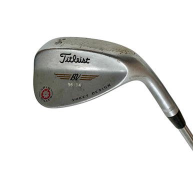 Used Titleist VOKEY SPIN MILLED Men's RH 56 Degree Wedge Stiff Flex Steel Shaft 11506-S000277002