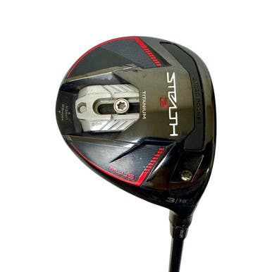 Used Taylormade STEALTH 2 PLUS Men's RH 3 Wood Stiff Flex Graphite Shaft 11506-S000278028