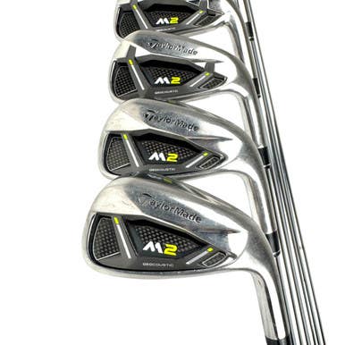 Used Taylormade M2 Men's RH Iron Set 4I-PW Regular Flex Steel Shaft 11506-S000278304