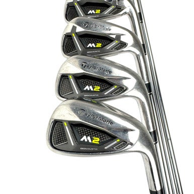 Used Taylormade M2 Men's RH Iron Set 4I-PW Regular Flex Steel Shaft 11506-S000278304