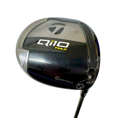 Used Taylormade QI10 MAX Men's RH 10.5 Degree Driver Stiff Flex Graphite Shaft 11506-S000278339
