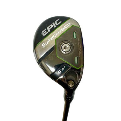 Used Callaway EPIC SUPERHYBRID Men's RH 5 Hybrid Senior Flex Graphite Shaft 11506-S000278349