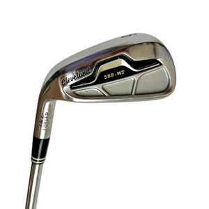 Used Cleveland 588 MT Men's LH 9 Iron Stiff Flex Steel Shaft 11506-S000280015