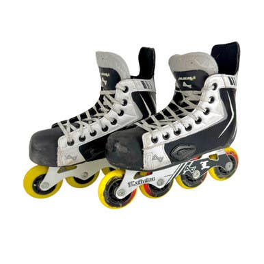 Used Alkali RPJ+ LITE Roller Hockey Skates Black Senior 5 11506-S000280099