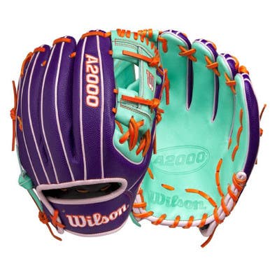 New Wilson A2000 1975 PURPLE SS April 2025 Glove of the Month RHT 11.75" 11506-WILWBW103480