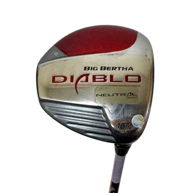 Used Callaway BIG BERTHA DIABLO Men's RH 3 Wood Regular Flex Graphite Shaft 11506-S000280732