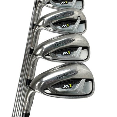 Used Taylormade M1 Men's LH Iron Set 4I-PW Stiff Flex Steel Shaft 11506-S000282059