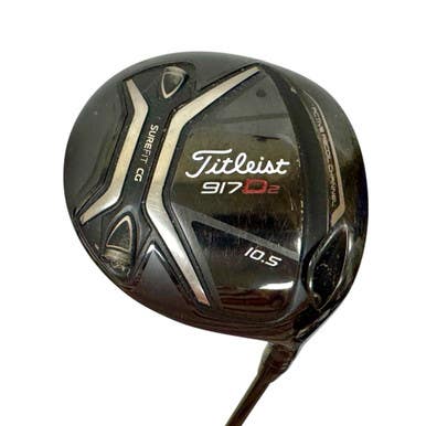 Used Titleist 917 D2 Men's RH 10.5 Degree Driver Stiff Flex Graphite Shaft 2" Short 11506-S000282072