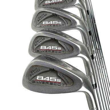 Used Tommy Armour 845S SILVER SCOT Men's RH Iron Set 3I-PW Stiff Flex Steel Shaft 11506-S000282085