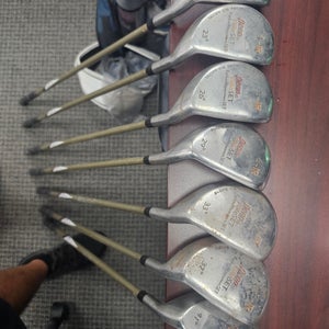 FireSet Right Handed Iron Set L Flex 7 Pieces (3i-9i) Graphite Shaft (Used)