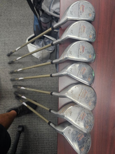FireSet Right Handed Iron Set L Flex 7 Pieces (3i-9i) Graphite Shaft (Used)