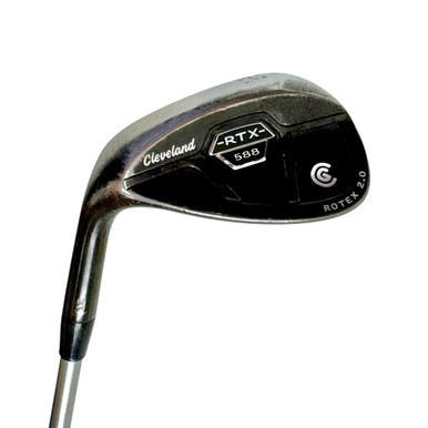 Used Cleveland RTX ROTEX 2.0 Men's LH 58 Degree Wedge Stiff Flex Steel Shaft 11506-S000280225