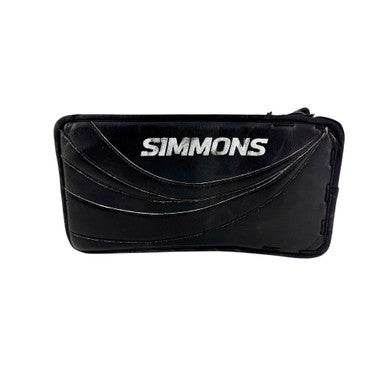Used SIMMONS PRO SERIES 995 Senior Regular Goalie Blocker Black 11506-S000281173