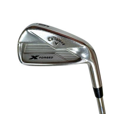 Used Callaway X FORGED Men's RH 6 Iron Stiff Flex Steel Shaft 11506-S000282322