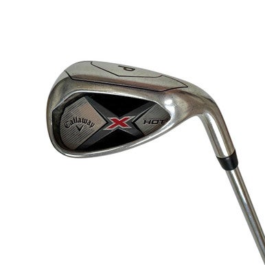Used Callaway X HOT Men's RH Pitching Wedge Steel Shaft 11506-S000282326