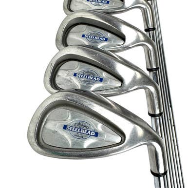 Used Callaway STEELHEAD X-14 Men's RH Iron Set 4I-PW Steel Shaft 11506-S000282394