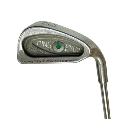 Used Ping EYE 2 GREEN DOT Men's RH 2 Iron Stiff Flex Steel Shaft 11506-S000281577